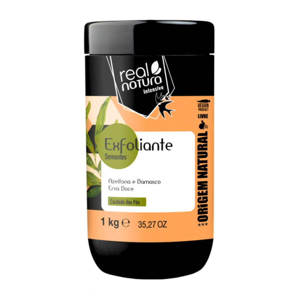Real Natura Gel Esfoliante Pés 1000ml