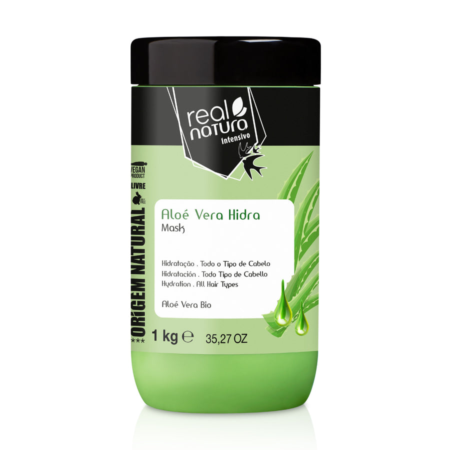 Real Natura Máscara Sem Sal Aloé Vera Hidra 1kg