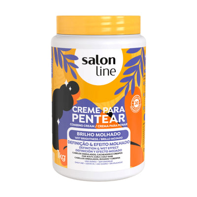 Salon Line Creme Pentear Brilho Molhado 1kg