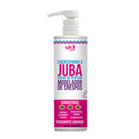 Widi Care Encrespando a Juba 500mL, frasco pump. Com Murumuru, define e modela curvaturas de crespos 4ABC.