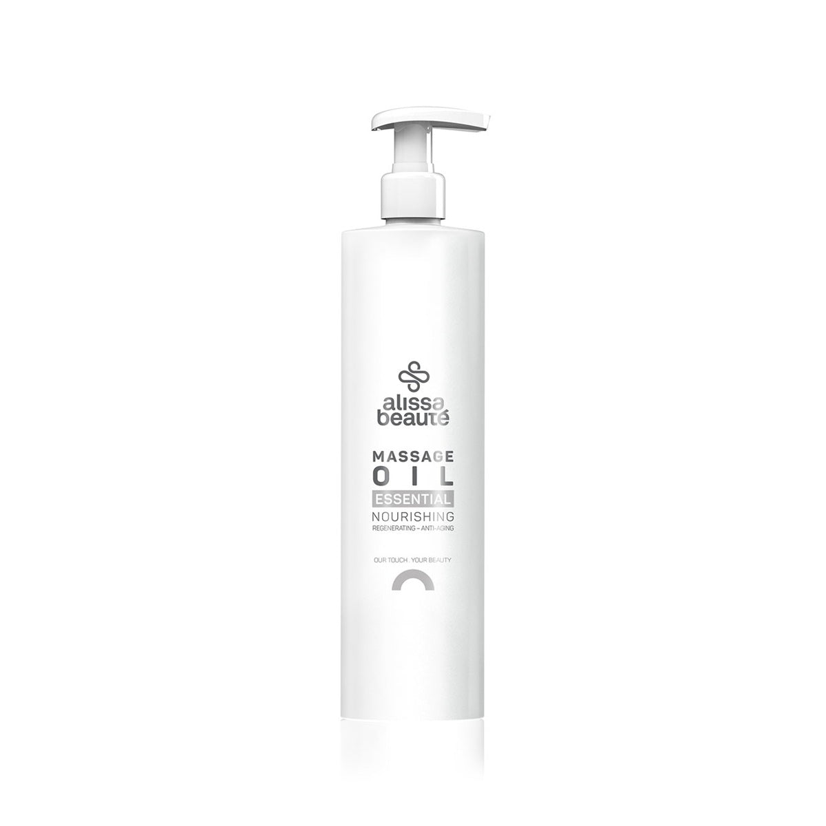 Massage Oil 400 ml - Alissa Beauté — envase del producto