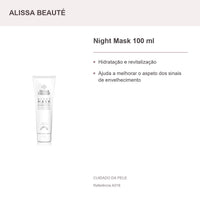 Night Mask 100 ml - Alissa Beauté — presentación y beneficios