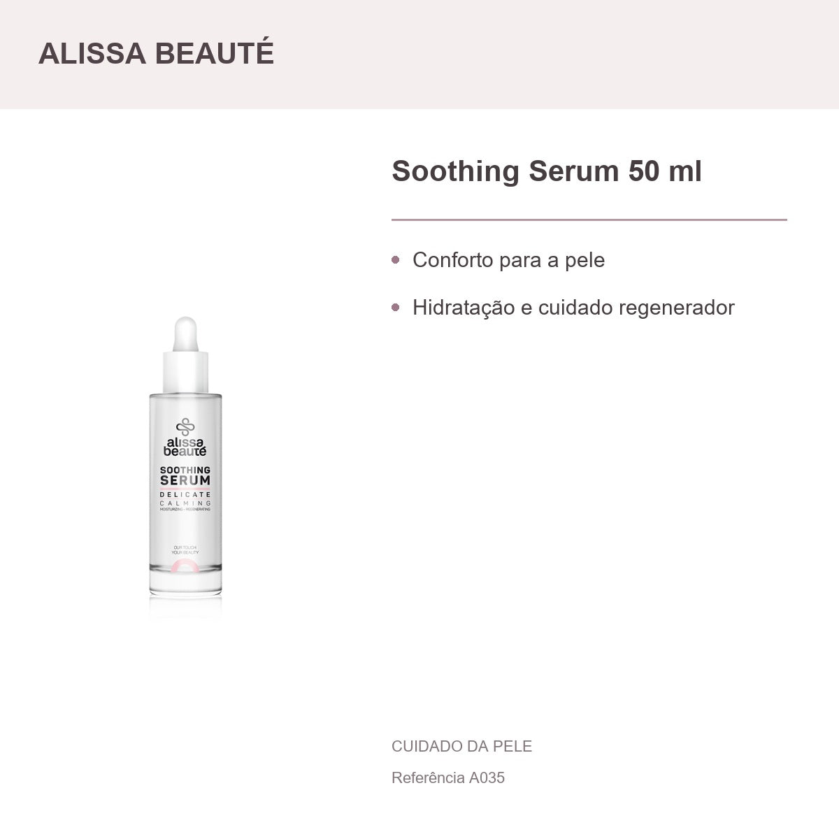 Soothing Serum 50 ml - Alissa Beauté — presentation and benefits