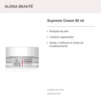 Supreme Cream 50 ml - Alissa Beauté — apresentação e benefícios