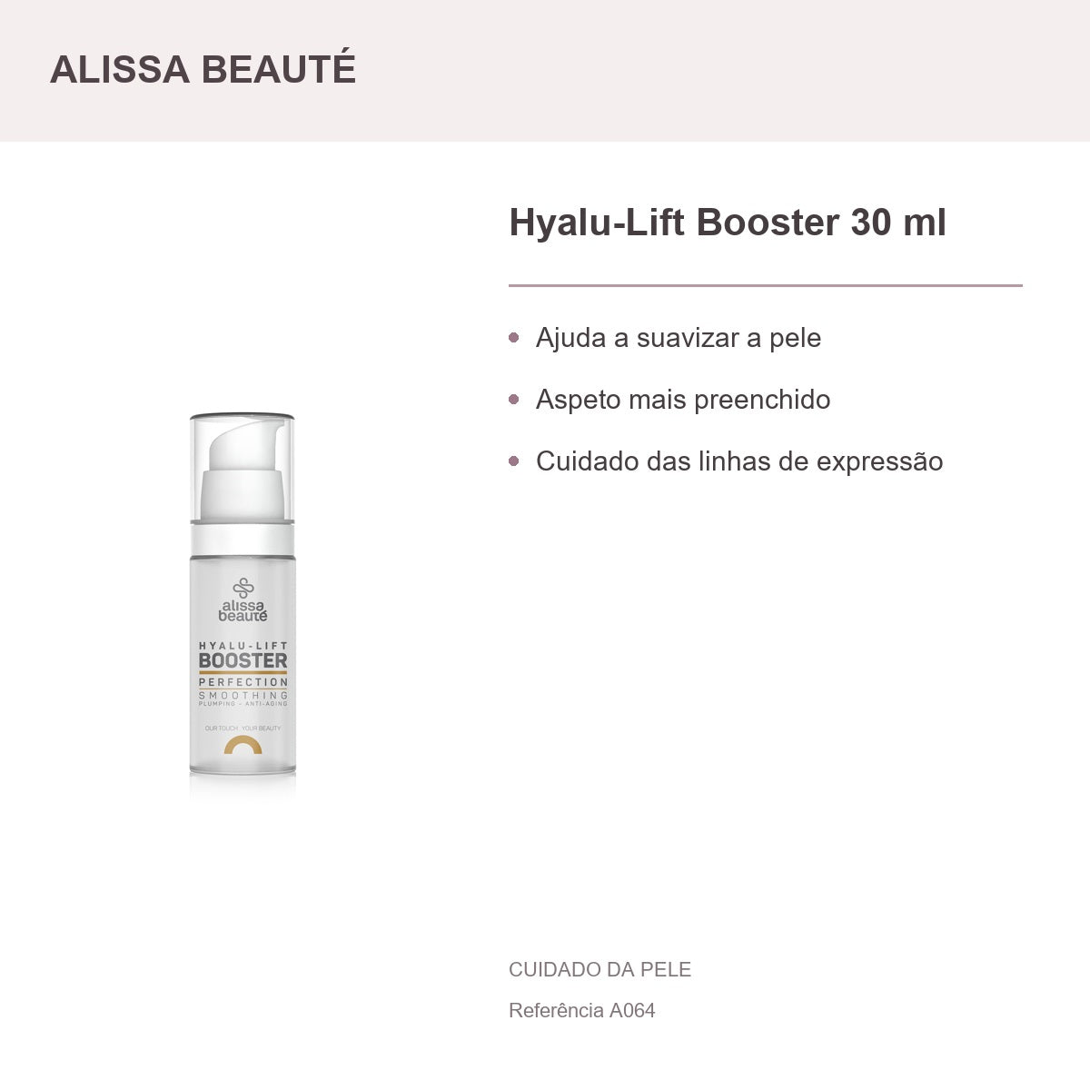 Hyalu-Lift Booster 30 ml - Alissa Beauté — presentación y beneficios