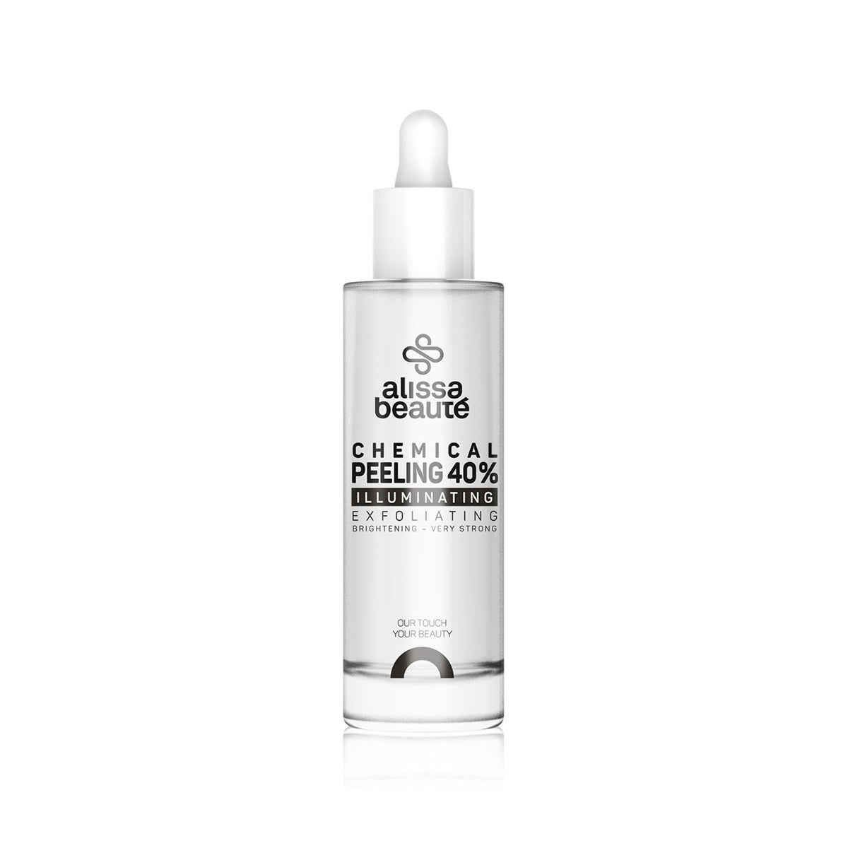 Chemical peeling 40% 50 ml - Alissa Beauté — embalagem do produto