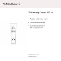 Whitening Cream 100 ml - Alissa Beauté — apresentação e benefícios