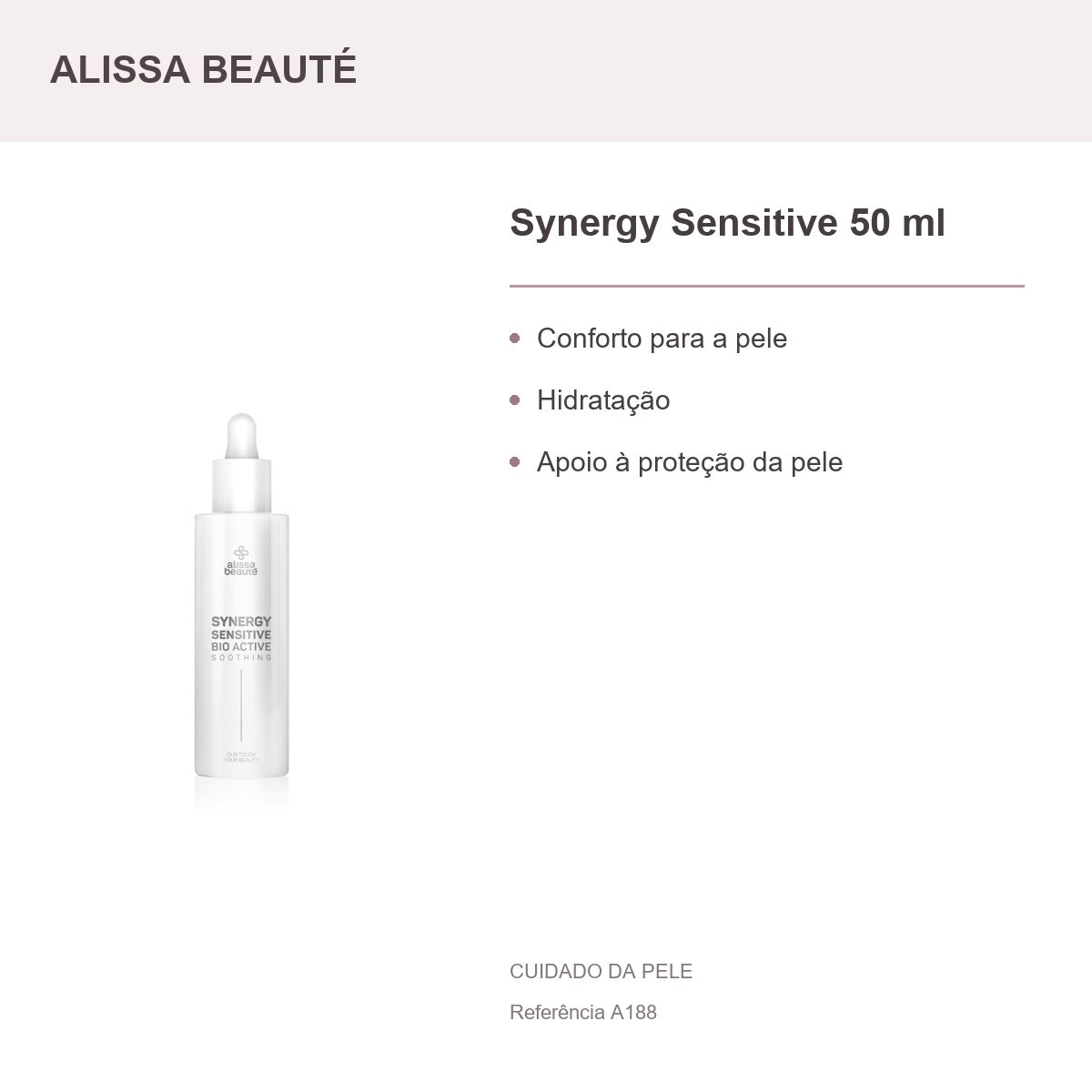 Synergy Sensitive 50 ml - Alissa Beauté — presentation and benefits