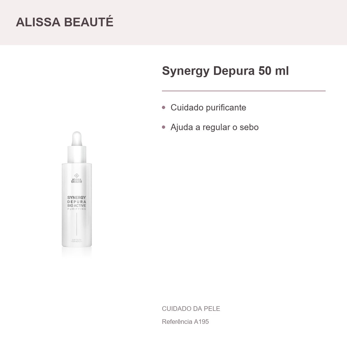 Synergy Depura 50 ml - Alissa Beauté — presentation and benefits