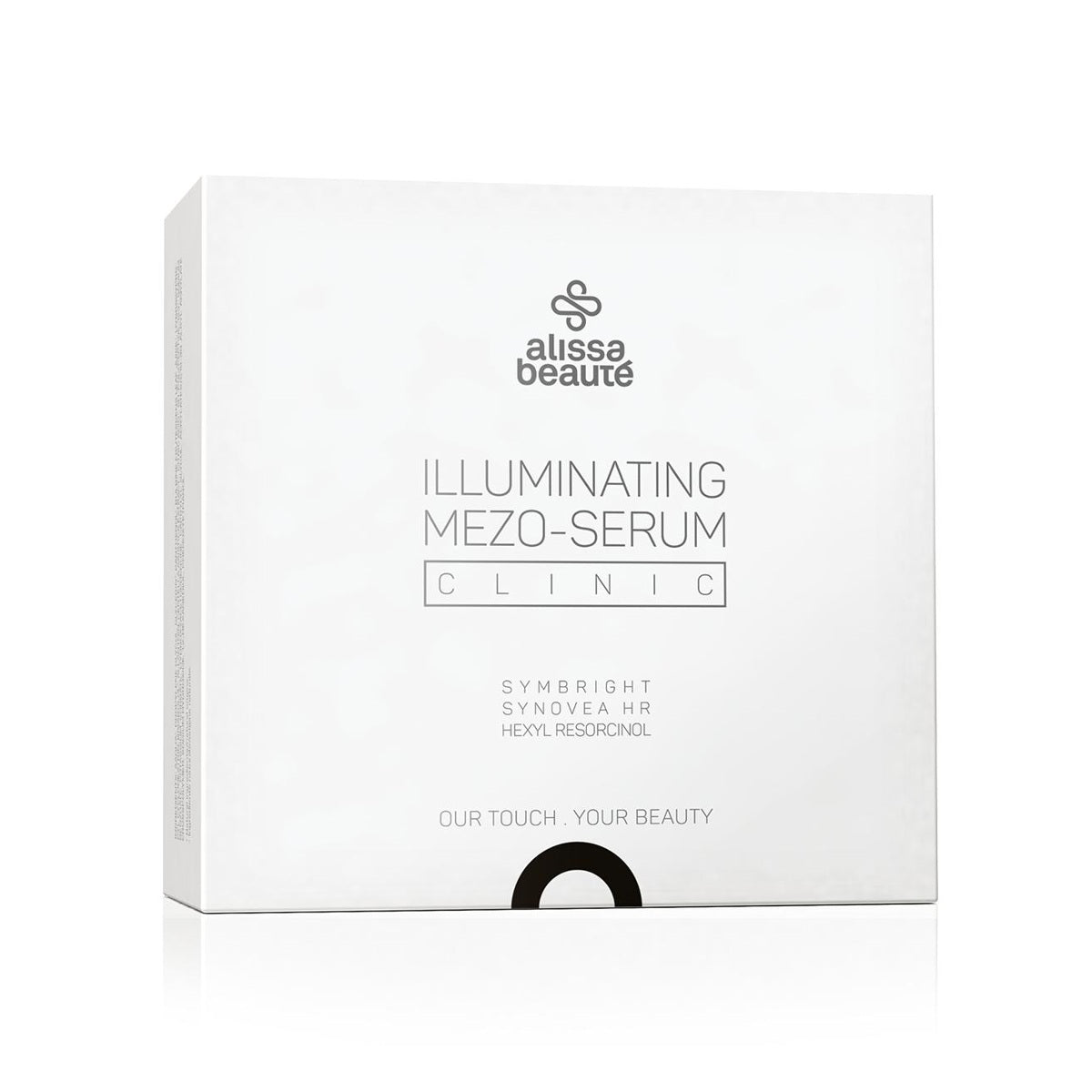 Illuminating mezo-serum 10x5 ml - Alissa Beauté — embalagem do produto
