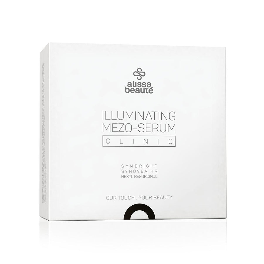 Illuminating mezo-serum 10x5 ml - Alissa Beauté — envase del producto