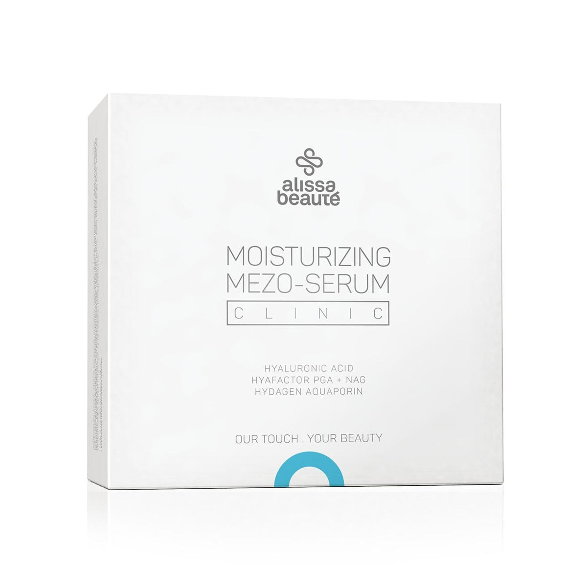 Moisturizing mezo-serum 10x5 ml - Alissa Beauté — embalagem do produto