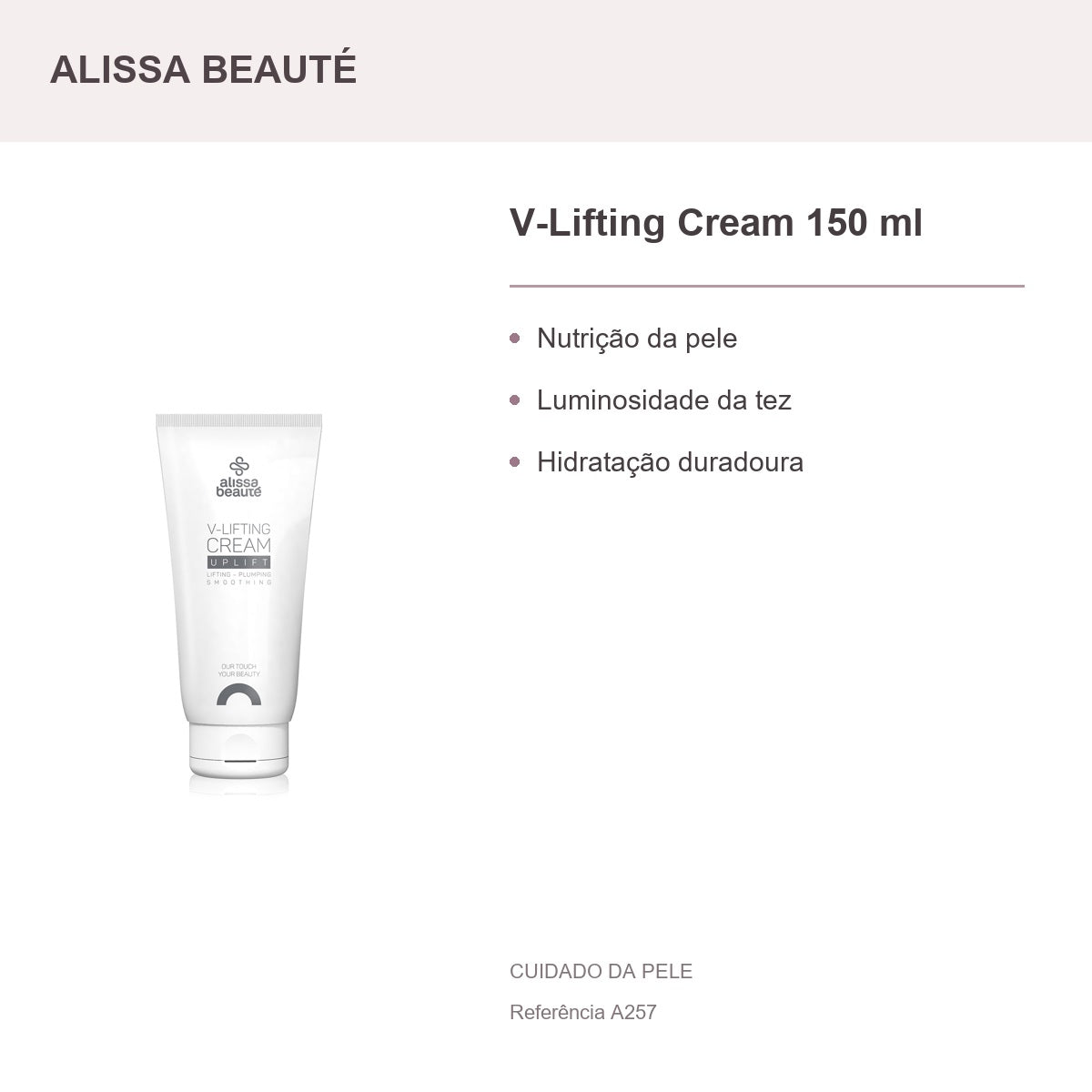 V-Lifting Cream 150 ml - Alissa Beauté — presentación y beneficios