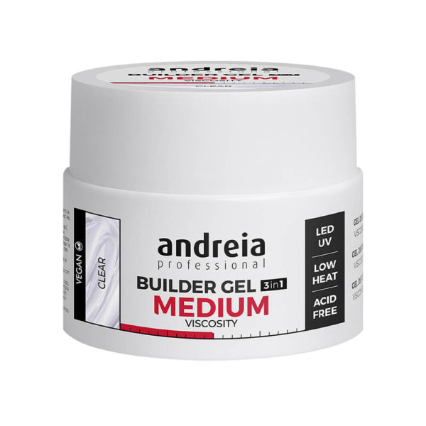 Andreia Builder Gel Media Viscosidad Transparente 44g
