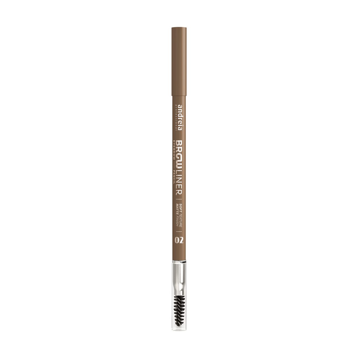 Andreia Brow Liner Lápis de Sobrancelhas 02 Light Taupe 1,5 g — produto completo sobre fundo branco