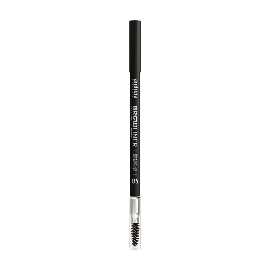 Andreia Brow Liner Lápis de Sobrancelhas 05 Black Brown 1,5 g — produto completo sobre fundo branco