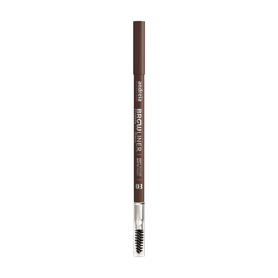 Andreia Brow Liner Lápis de Sobrancelhas 03 Medium Brown 1,5 g — produto completo sobre fundo branco