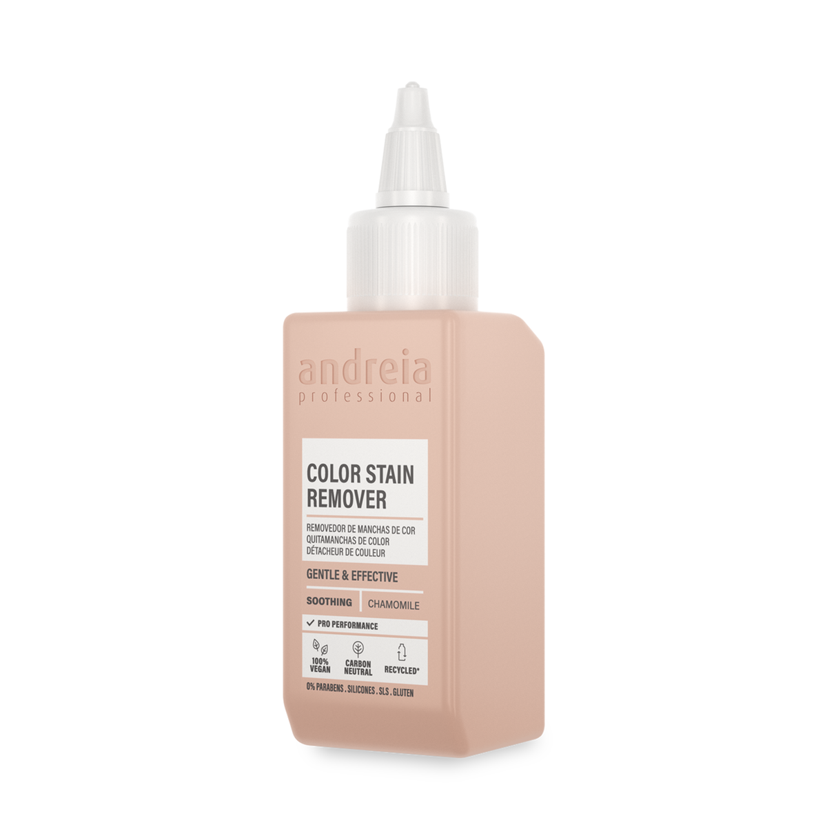 Andreia Color Stain Remover 100 ml — embalagem completa em fundo branco