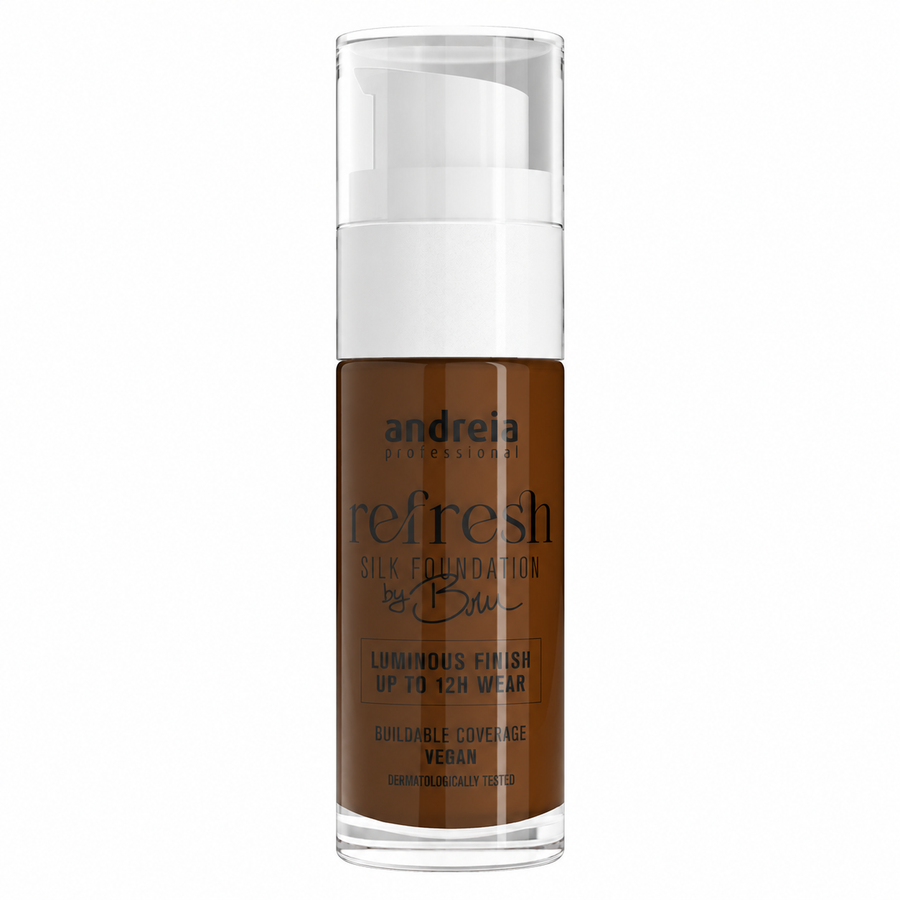 Andreia Refresh Silk Foundation 09.1 Mocha Brown 30 ml