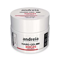 Andreia Hard Gel 2 em 1 Alta Viscosidade Soft White 44 g — embalagem original sobre fundo branco