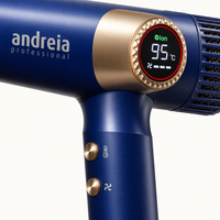 Secador Andreia Ion Shield Pro — detalhe do visor e comandos