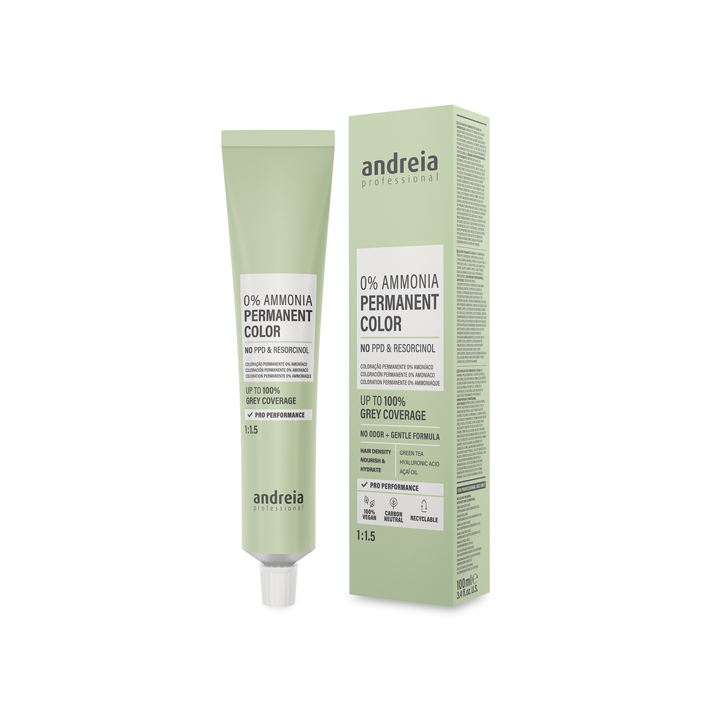 0% Ammonia Permanent Color — envase