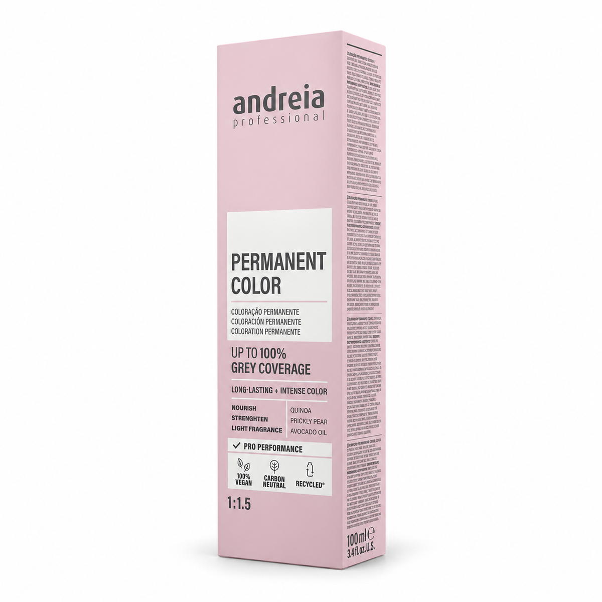 Andreia Professional Permanent Color 100 ml — embalagem