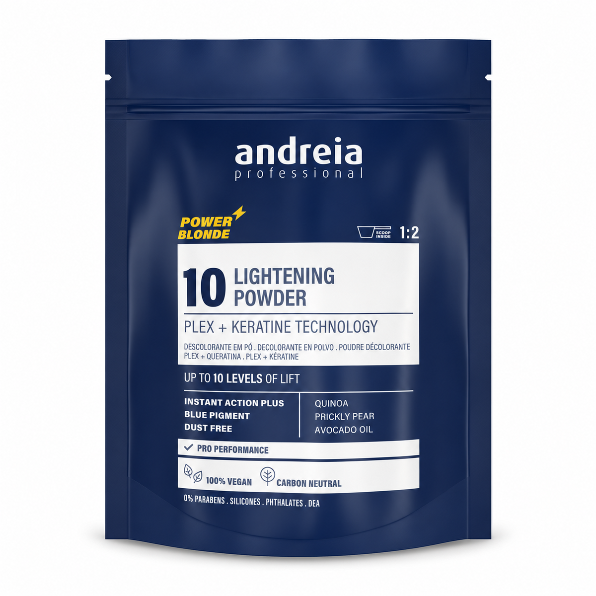 Andreia Power Blonde 10 Pó Descolorante 500 g