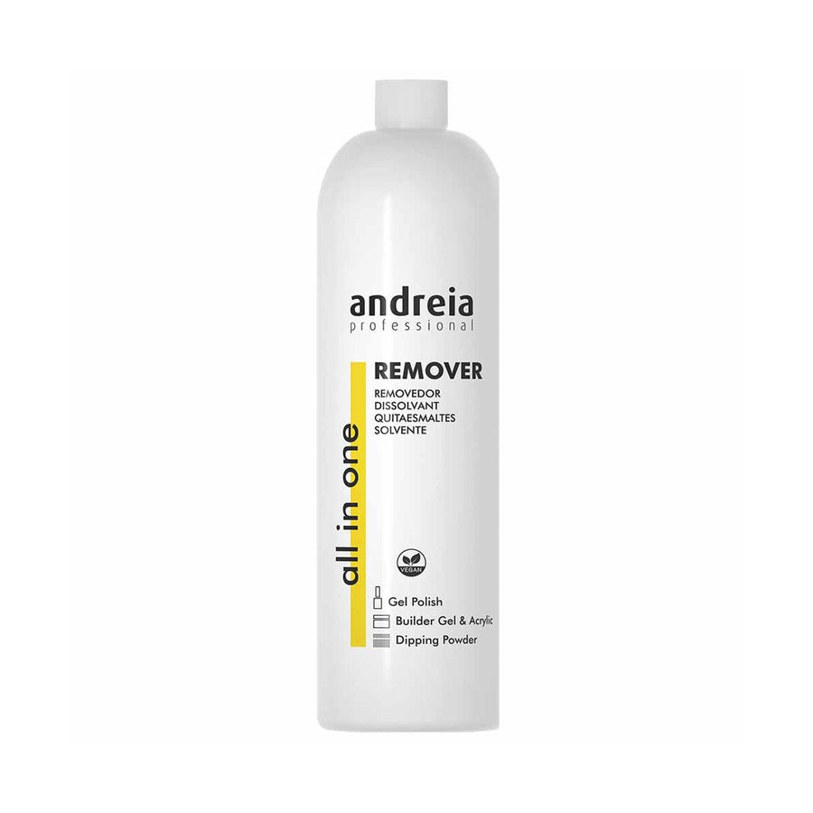 Andreia All In One Remover 1000 ml — frasco completo em fundo branco