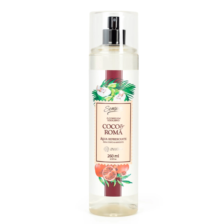 Avatim Sensore Água Refrescante Coco e Romã Corpo e Ambiente 260 ml