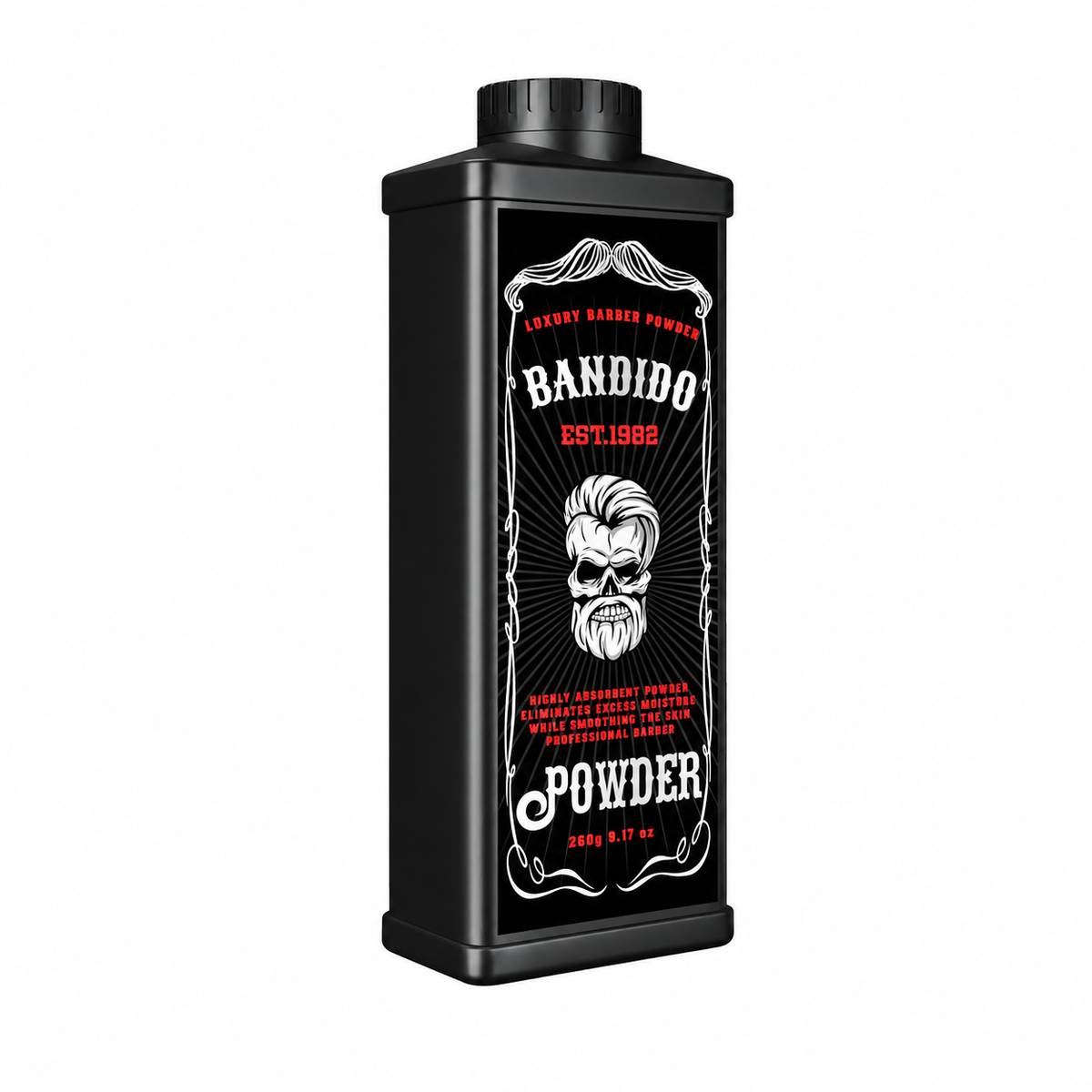 Bandido Luxury Barber Powder Talco de Barbeiro 260 g