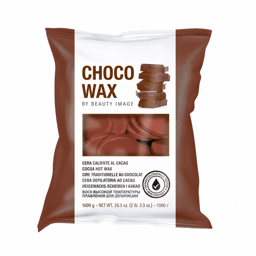 Beauty Image Cera Depilatória Chocolate em Discos 1 kg