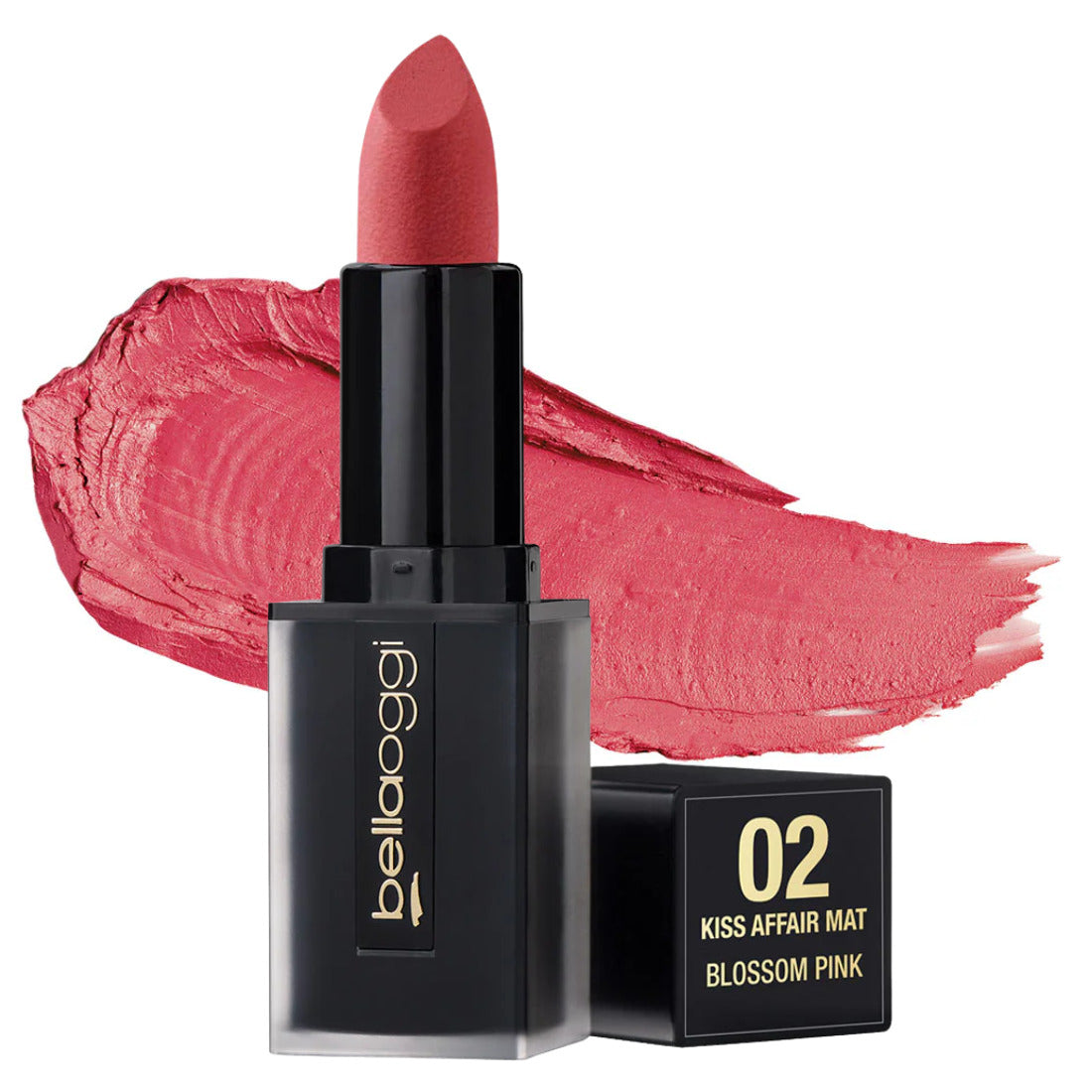 Bellaoggi Kiss Affair Matte Batom Mate Blossom Pink 3,6 ml