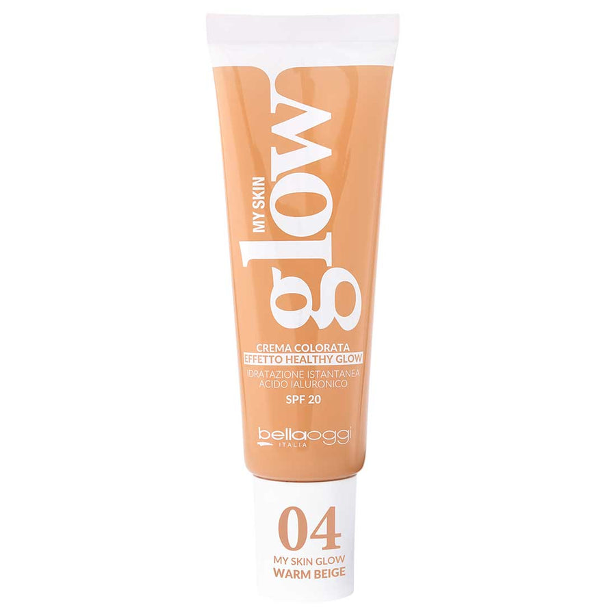 Bellaoggi My Skin Glow getönte Creme LSF 20 Warm Beige 04 30 ml