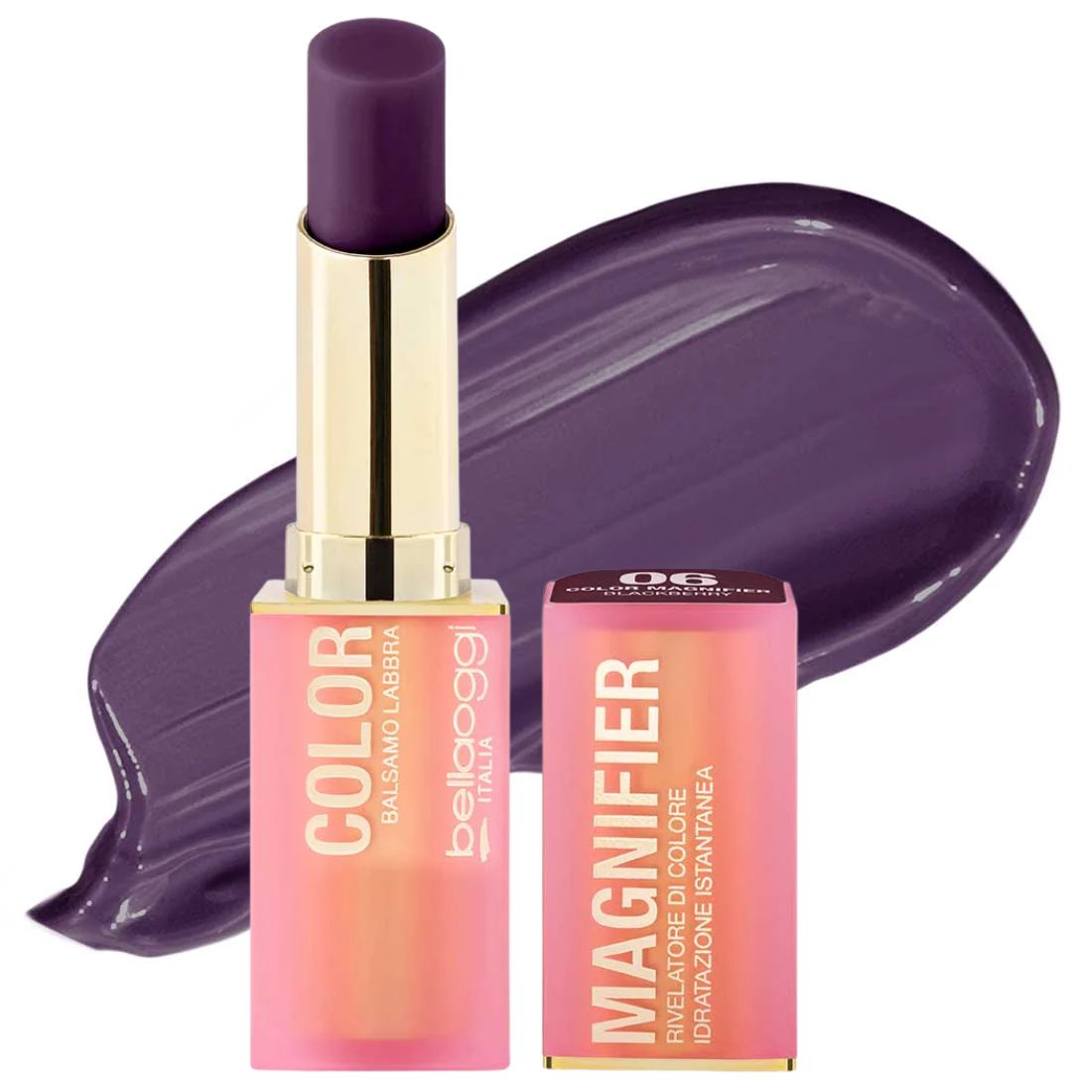 Bellaoggi Color Magnifier Bálsamo Labial Blackberry 3 g