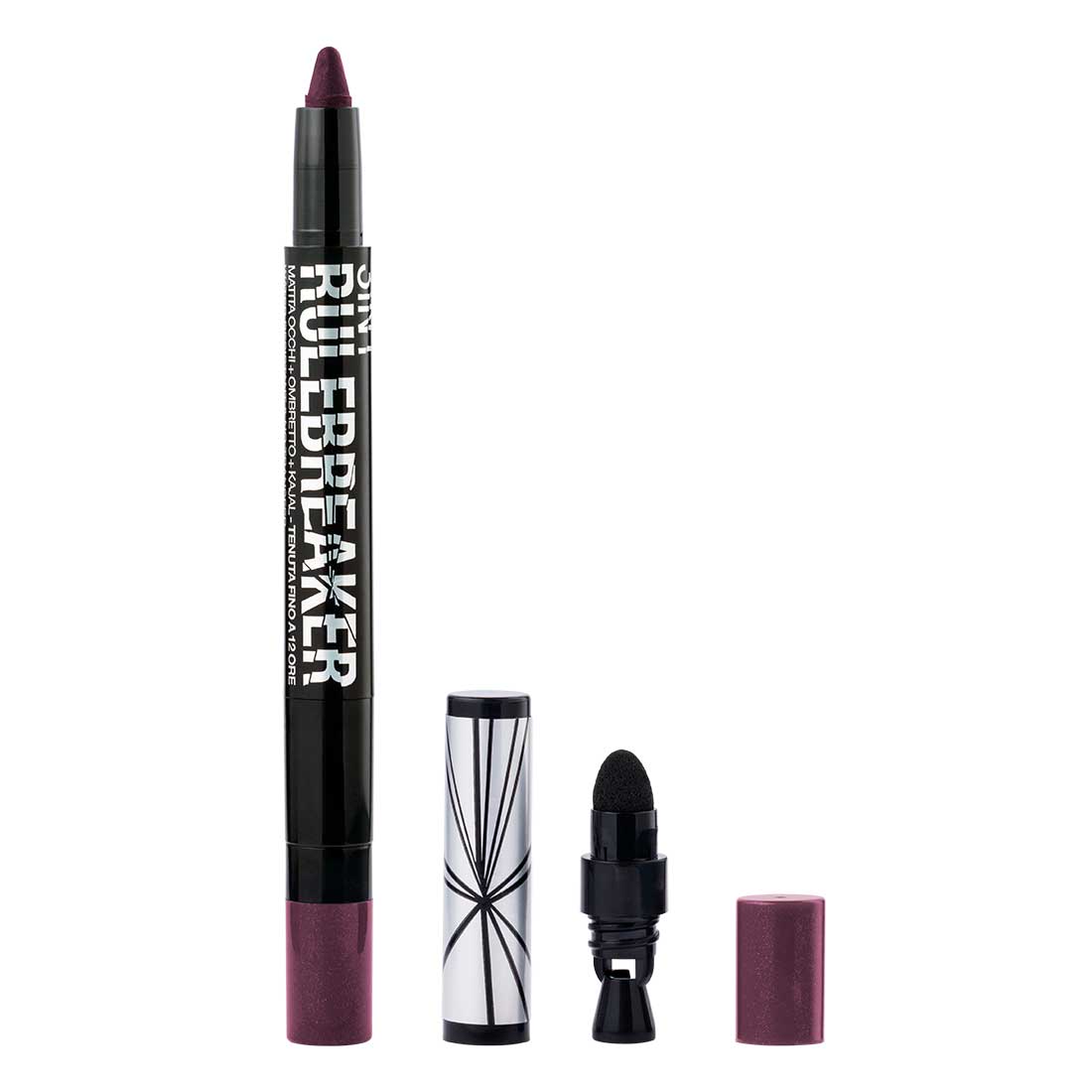 Bellaoggi 3in1 Rulebreaker Lápis de Olhos Mulberry 1 g