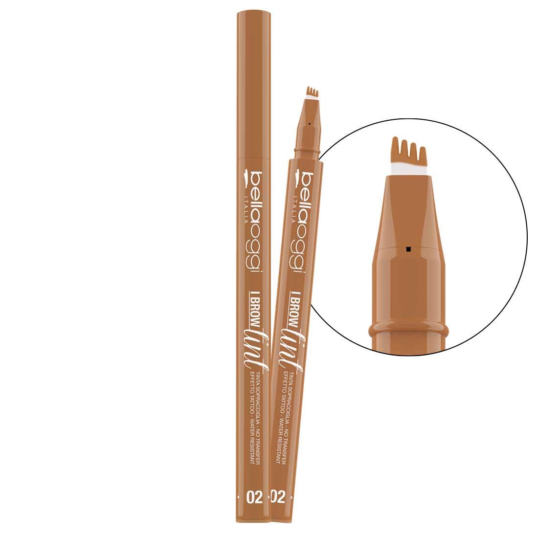 Bellaoggi I Brow Tint Caneta de Sobrancelhas Light Brown 02 0,7 ml