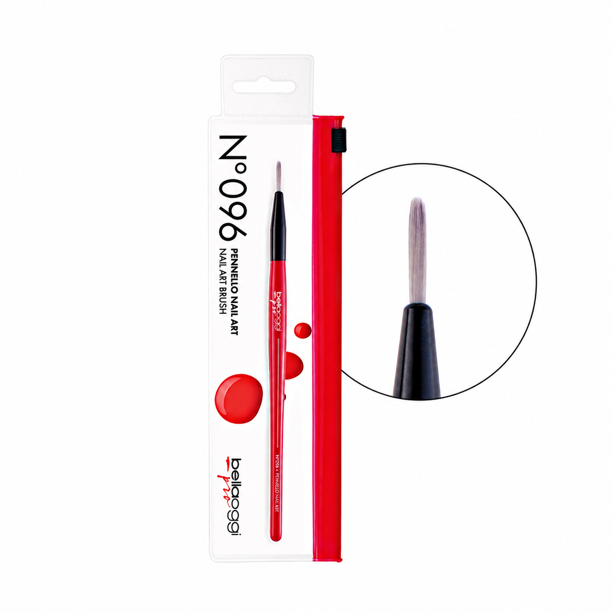 Bellaoggi Pro Pincel Nail Art N.º 096