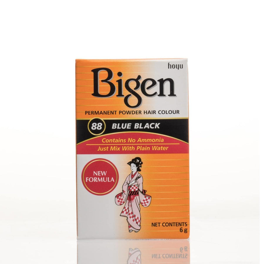 Bigen permanente Pulver-Haarfarbe 88 Blauschwarz 6 g