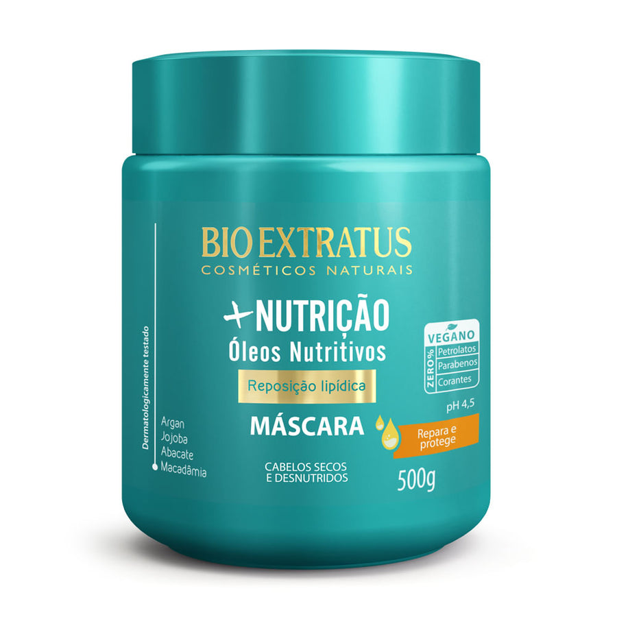 Bio Extratus +Nutrição Máscara de Óleos Nutritivos 500 g