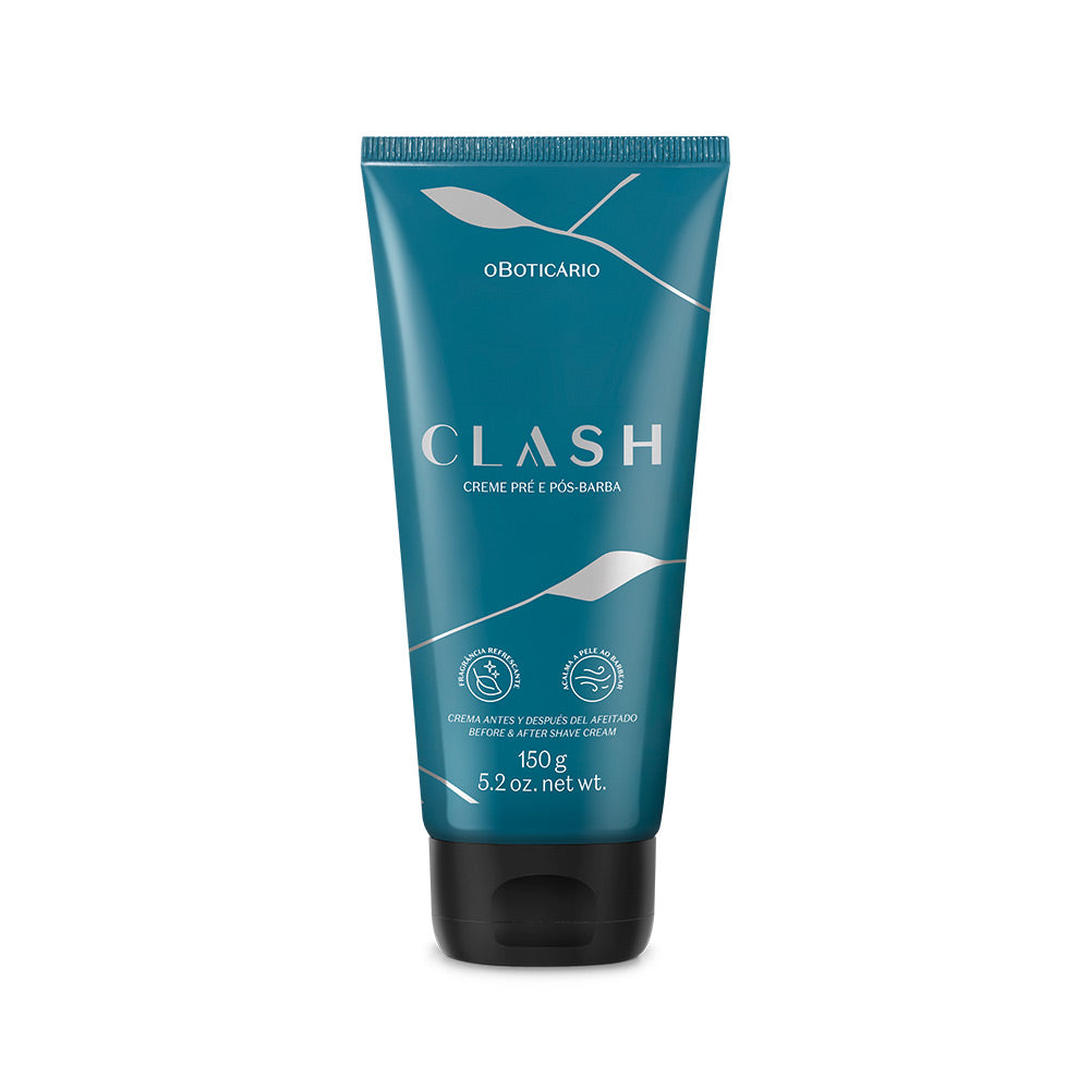 O Boticário Clash Creme Pré e Pós-Barba 150 g