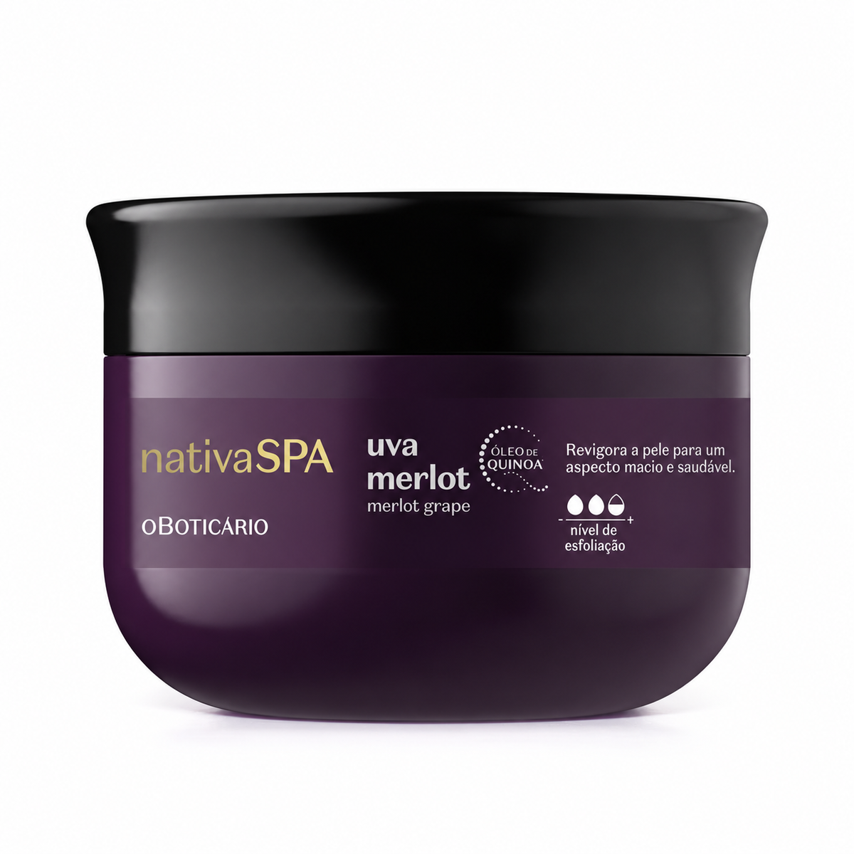 O Boticário Nativa SPA Uva Merlot Esfoliante Corporal 200 g