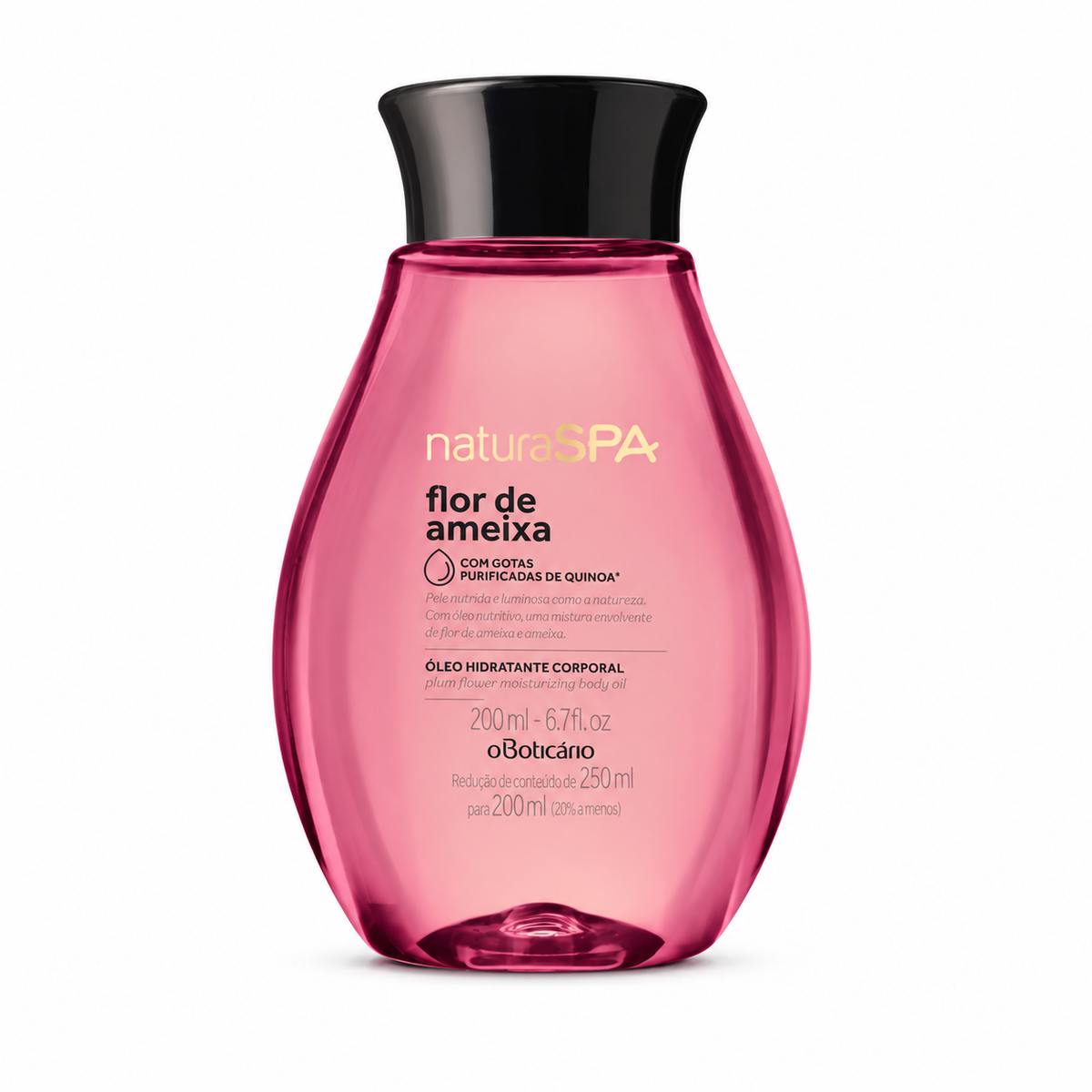 O Boticário Nativa SPA Flor de Ameixa Óleo Hidratante Corporal 200 ml