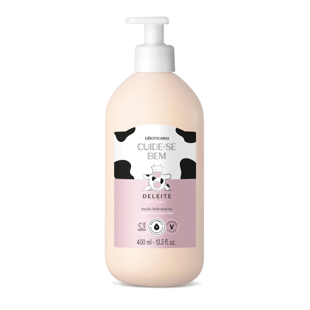 O Boticário Cuide-se Bem Deleite Loção Hidratante Corporal 400 ml