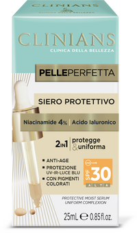 Clinians Pelle Perfetta Sérum Facial com Cor SPF30 25ml