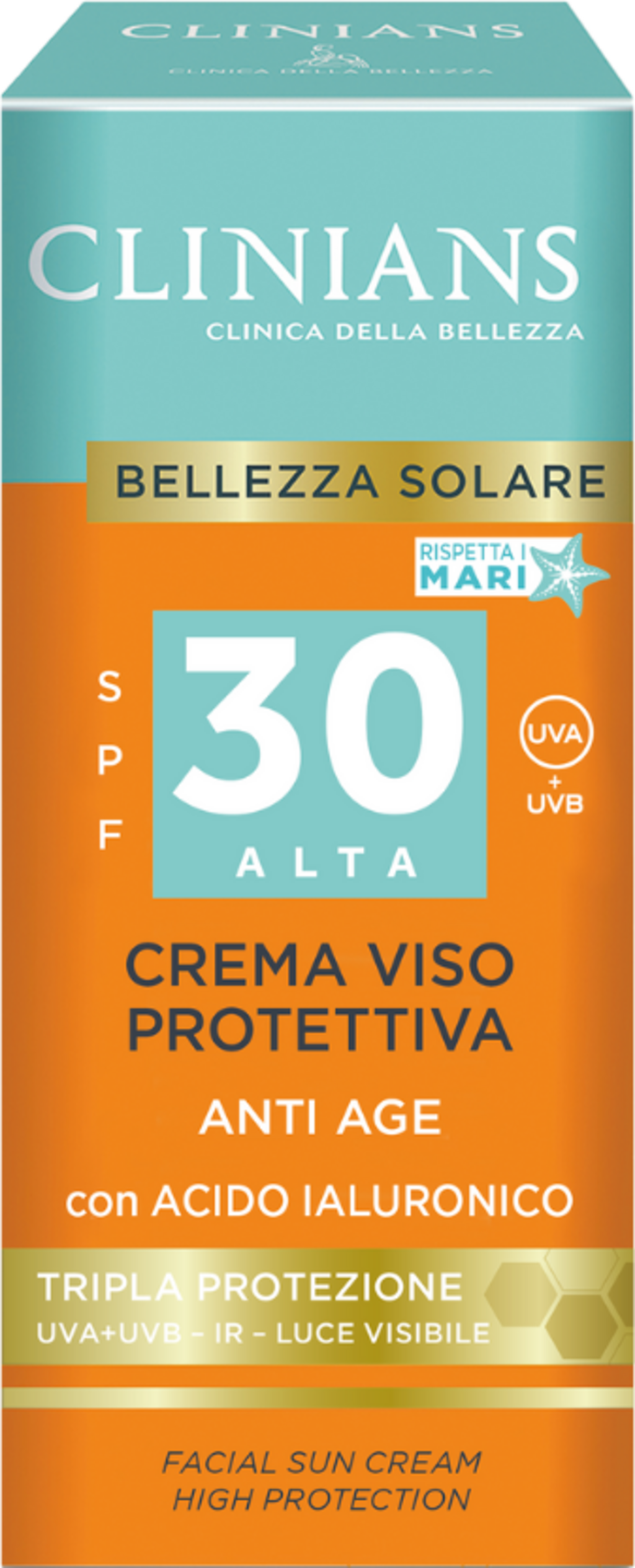 Clinians Anti Age Creme Solar Facial SPF30 75ml