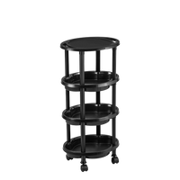 Dompel Clean Carrinho Auxiliar Preto — 555