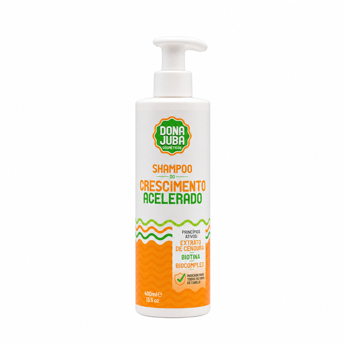Dona Juba Champô Crescimento Acelerado 400 ml