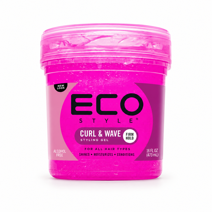 Eco Style Curl e Wave Pink Gel de Styling 473 ml