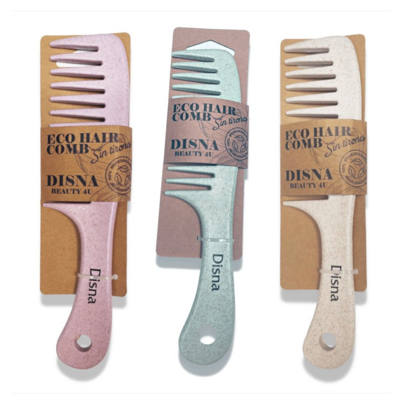 Disna Eco Hair Comb Pente Desembaraçador 1 un – Cor Sortida